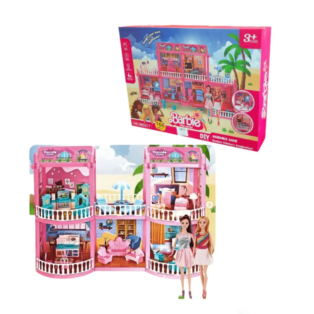 Barbie doll villa - 129