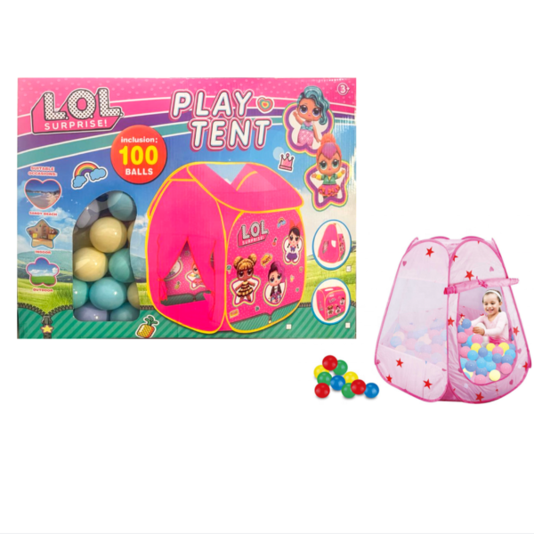 LOL Surprise Play Tent & 100 color Balls