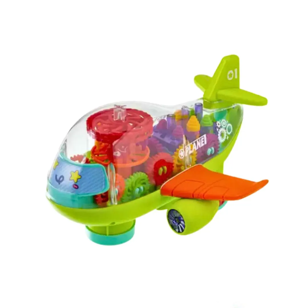 Transparent Airplane Toy