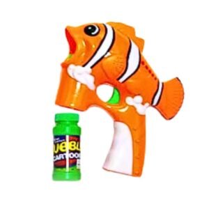 Clownfish Bubble Gun - orange