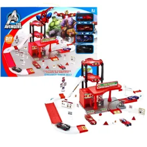 Avengers Parking track toy