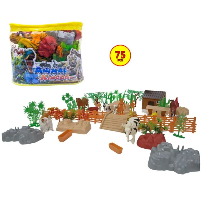 Farm Animals - 75 Pieces
