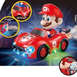 Super Mario Car With Spray