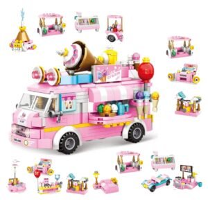 Ice cream blocks car