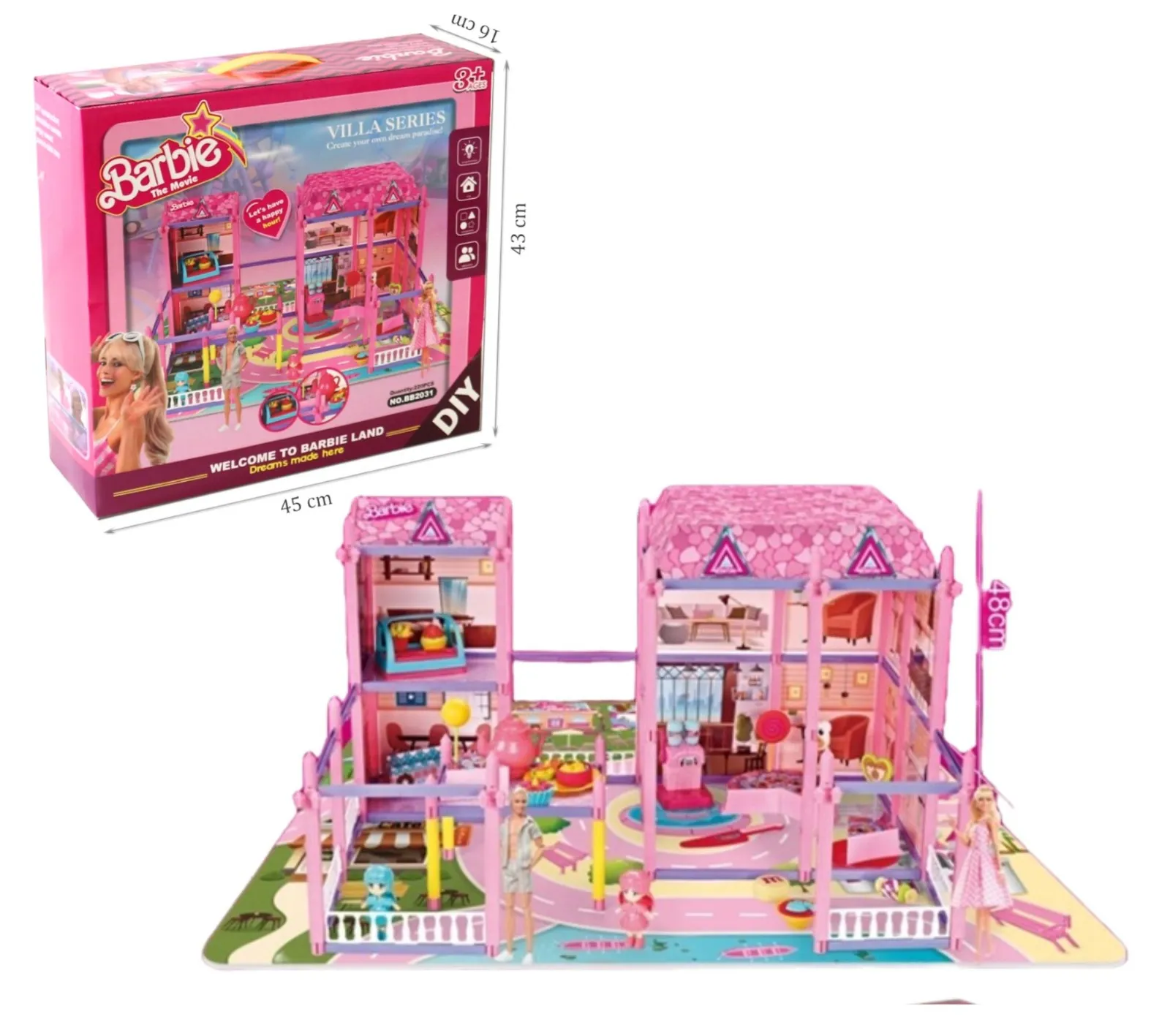 Barbie villa – 220 pcs