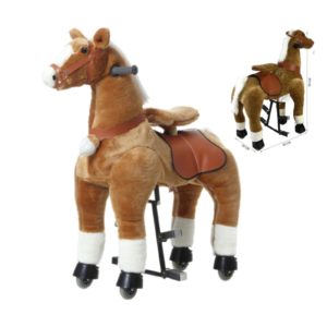حصان مشي بعجلات –  كبير