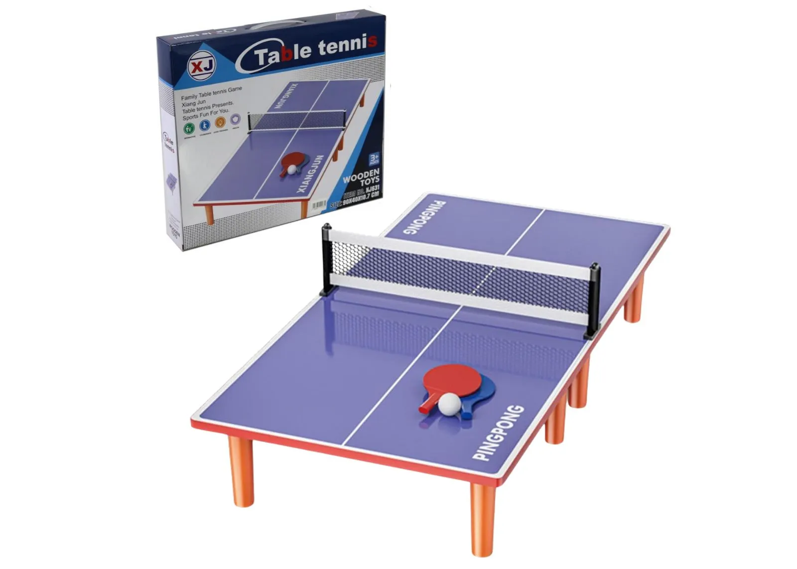 Ping pong wooden table