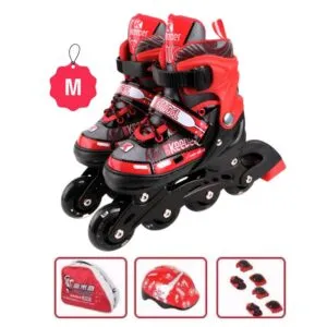 مجموعة زلاجات قابلة للتعديل مقاس M