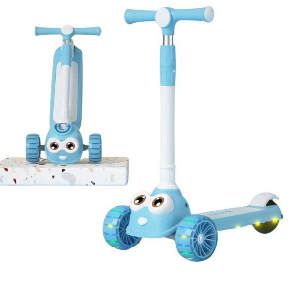 Children's Three-Wheel Scooter blue