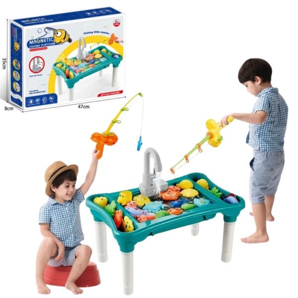 Educational magnetic Fishing Playset