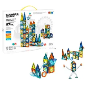 Creative Magnetic Blocks - 97 Pcs