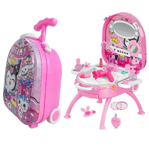 Beauty Makeup backpack Trolley