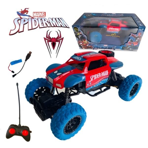 Off-Road Climbing Spiderman Car