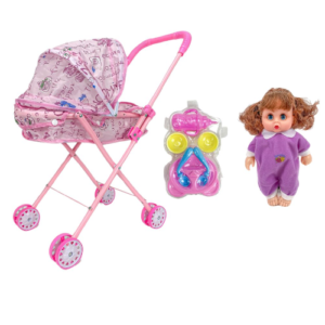 Doll Stroller And Accessories