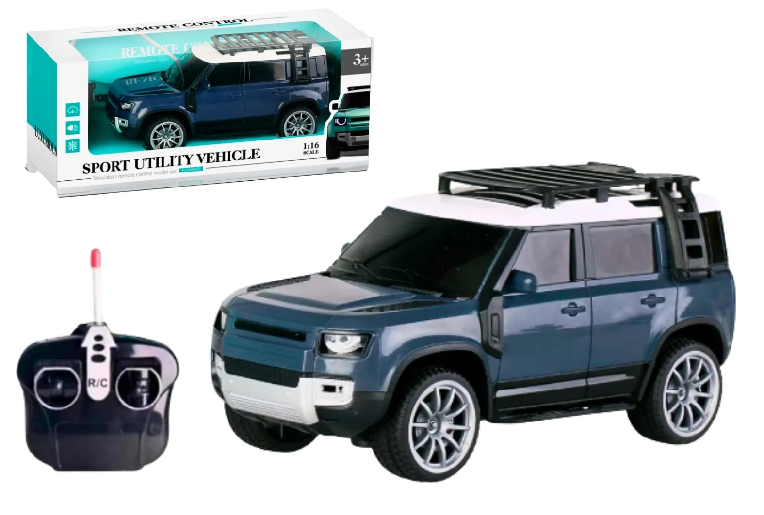 Land Rover Defender 90 – blue لاندروفر دافندر 90- أزرق