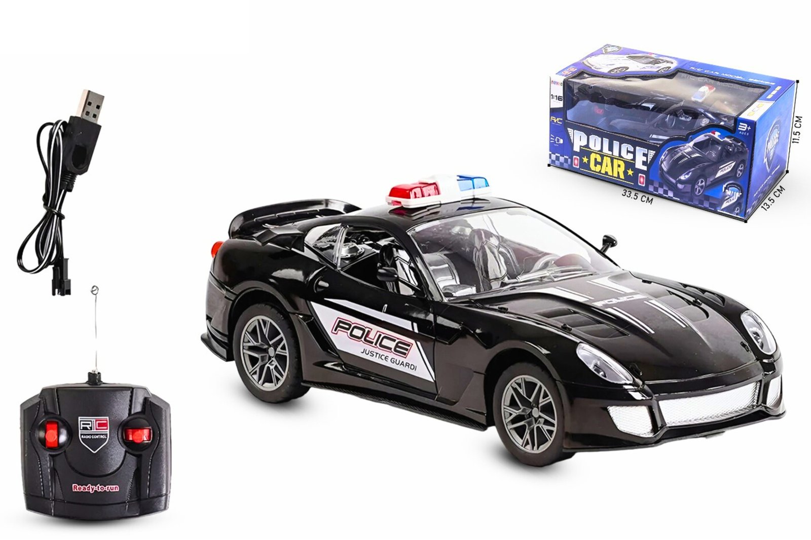 Remote-Control Police Car سيارة شرطة بالتحكم عن بُعد