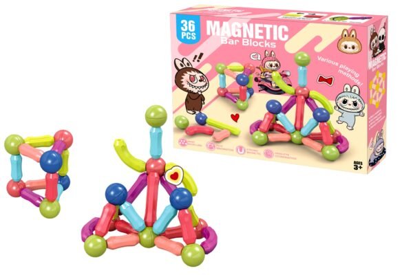 Labubu Magnetic Bars 36 Pcs