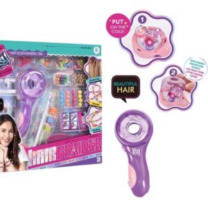 Girls Hair Braider طقم تضفير الشعر للأطفال