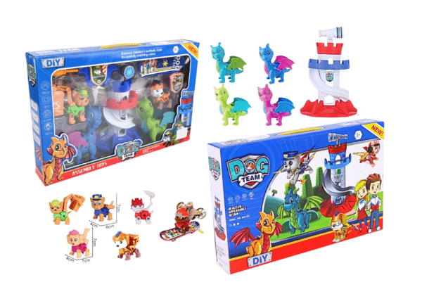 Rescue team tower playset