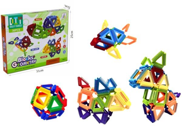 Blocks Geometry Building Set