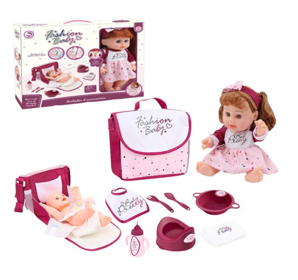 Baby Girl Doll Playset