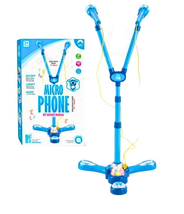 Dual Microphone Stand