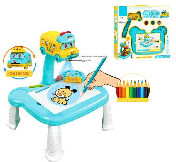 School Bus Projector Drawing Table
