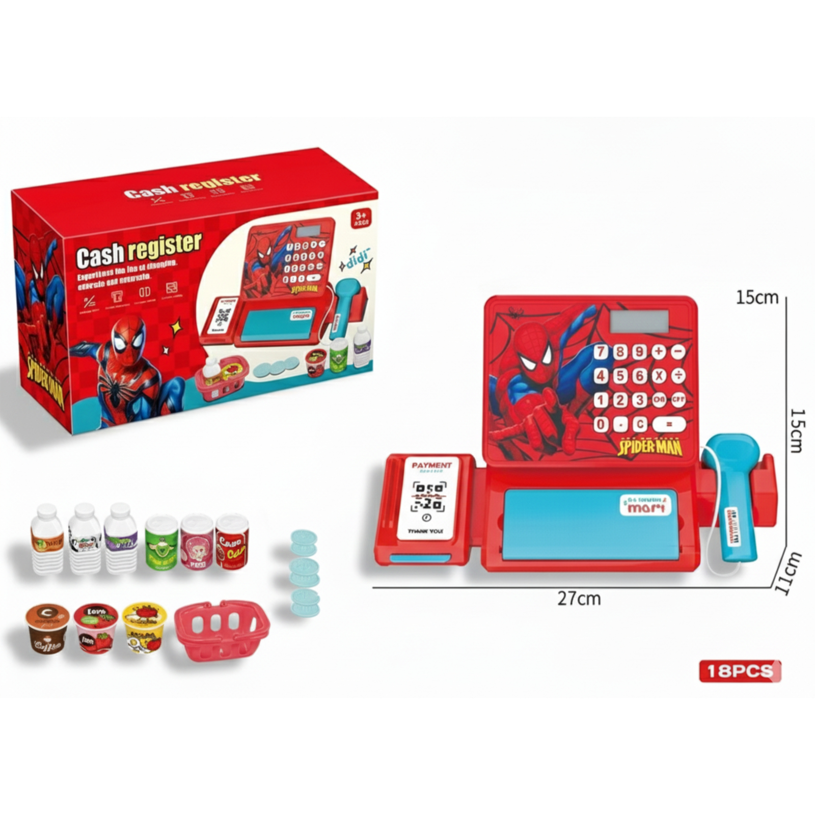 SpiderMan Cash Register