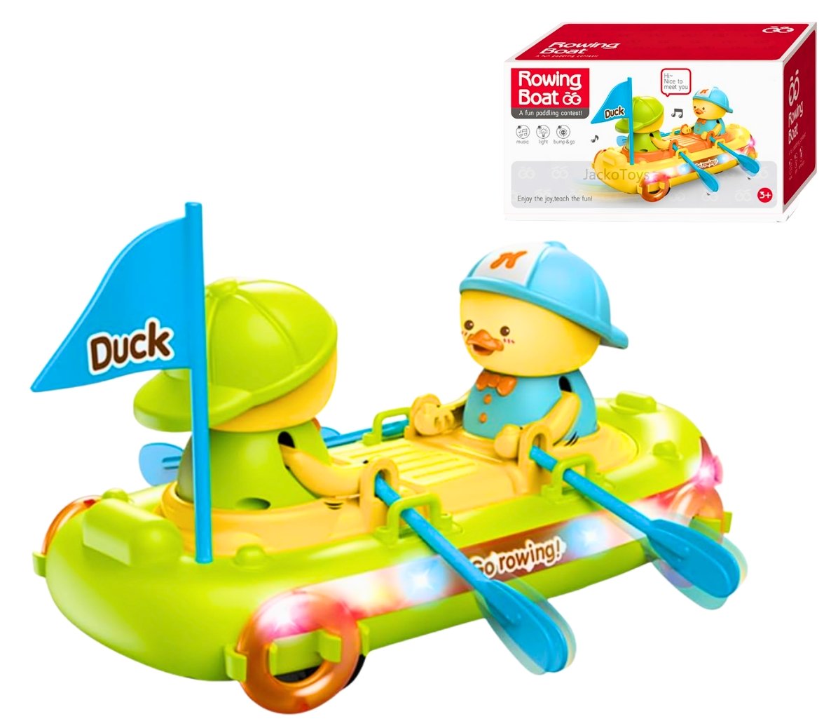 Rowing Boat Duck Toy