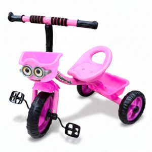 Smiley face tricycle