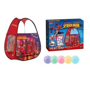 خيمة لعب سبايدرمان مع 50 كرة