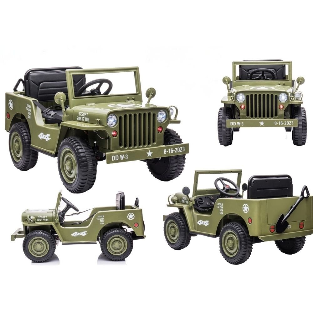 جيب كهربائية كلاسيكية للأطفال بمقعدين