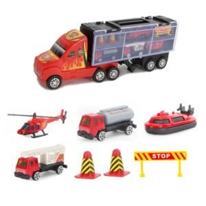 Fire Brigade Truck Playset