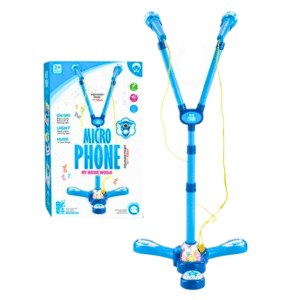 لعبة ميكروفون ثنائي - أزرق