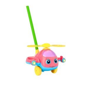 Hand-Pushed Airplane - Pink