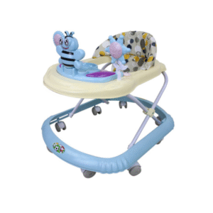 Bee baby walker blue