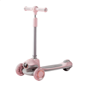 سكوتر ثلاثي العجلات للبنات – وردي | Beauty 3 wheel Scooter Pink