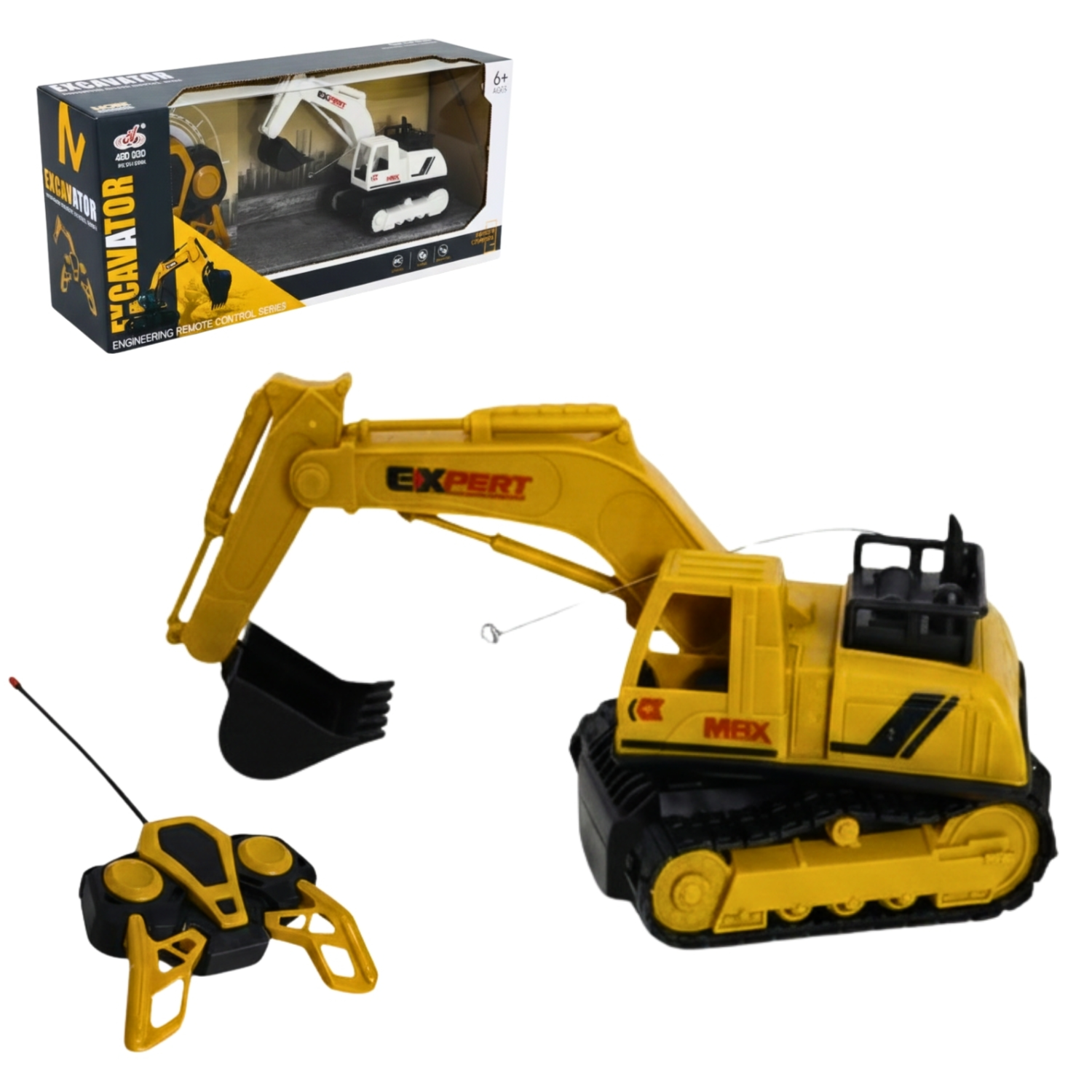 Remote-Control Excavator