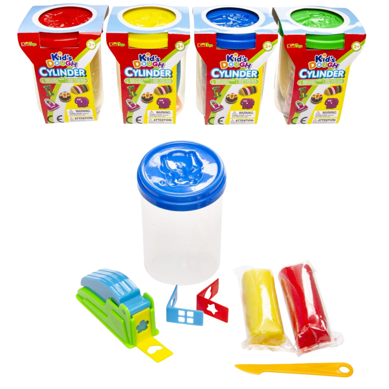 Kid’s Dough Cylinder Playset