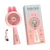 Labubu mini fan - Pink