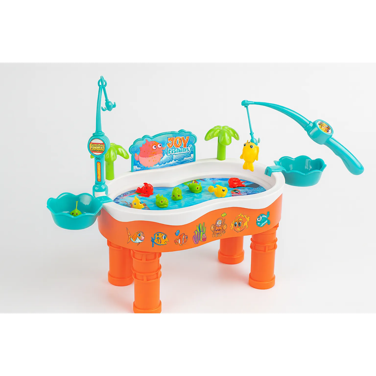 Fishing Table Playset - Blue - Image 2