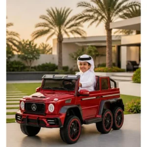 مرسيدس G63 AMG 6×6 - 12 فولت | G63 Benz AMG 6x6 Ride-On Car – 12V - صورة 2