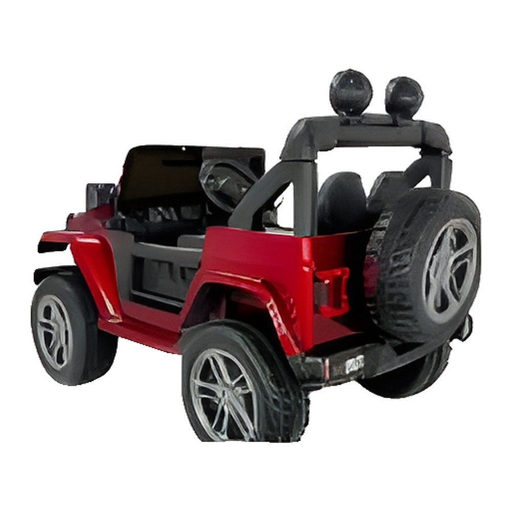جيب كلاسيك بمحركين | Classic Ride-On Jeep with 2 Motors – view 3