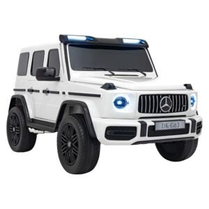 Mercedes-Benz G63 AMG 4x4 Ride-On Car – White