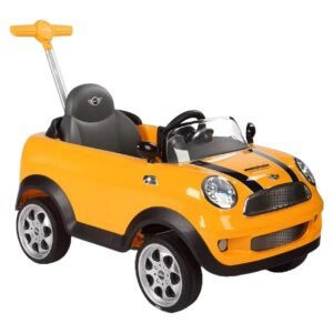 MINI Cooper S Push Ride-On Car with Parent Handle