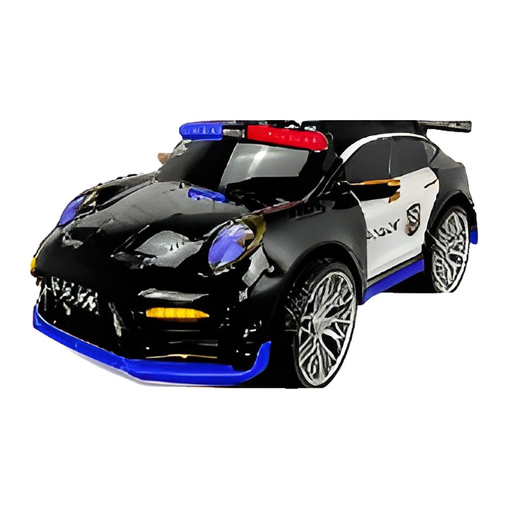 سيارة شرطة رياضية | Ride-On Police Sports Car with Police Sound & Lights