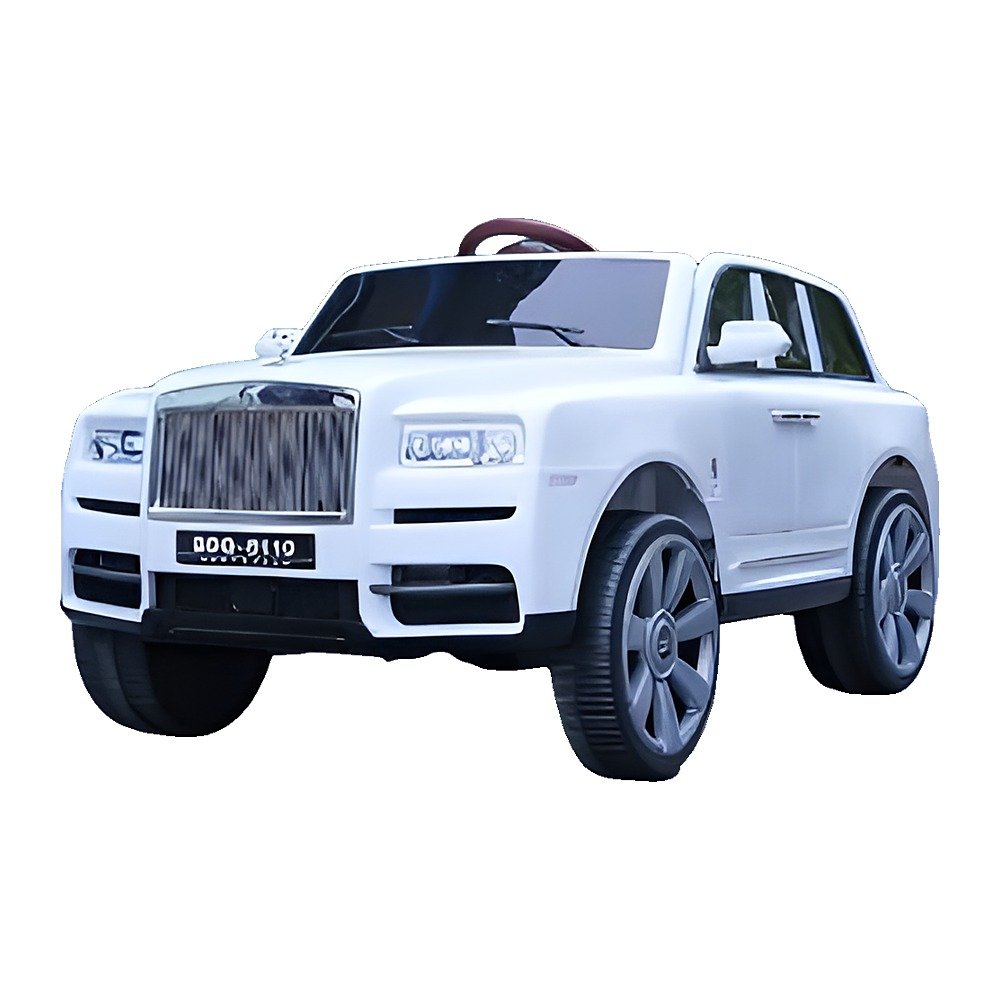 رولز رويس كولينان - أبيض | Rolls-Royce Cullinan Ride-On Car for Kids – White