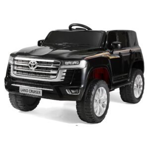 Toyota Land Cruiser 2024 Ride-On Car 12V – Black